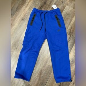 NEW Nike Tech Fleece Open-Hem Pants HJ6533 480 Blue Men's Size M